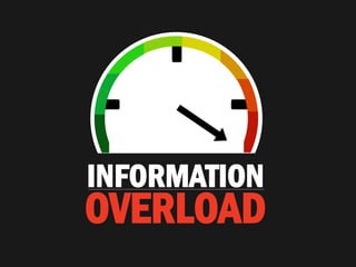 INFORMATION

OVERLOAD

 