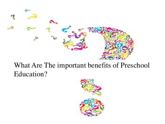 Why Preschool Is Important For Child
