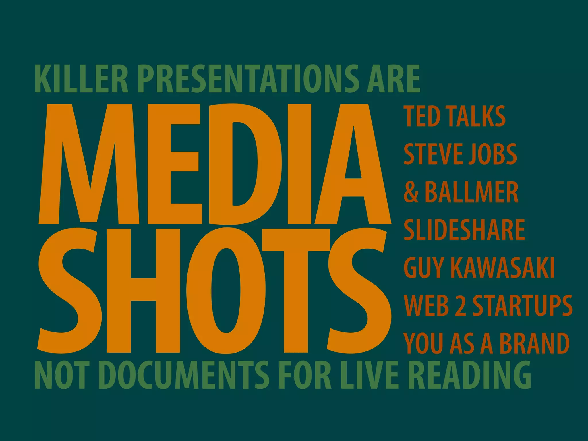 Why most presentations suck