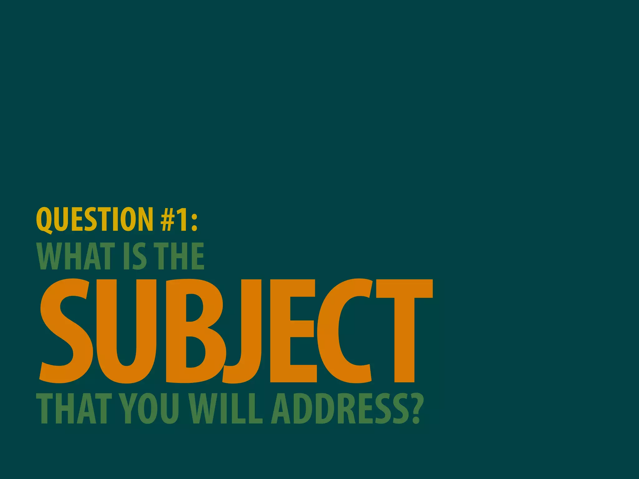 Why most presentations suck