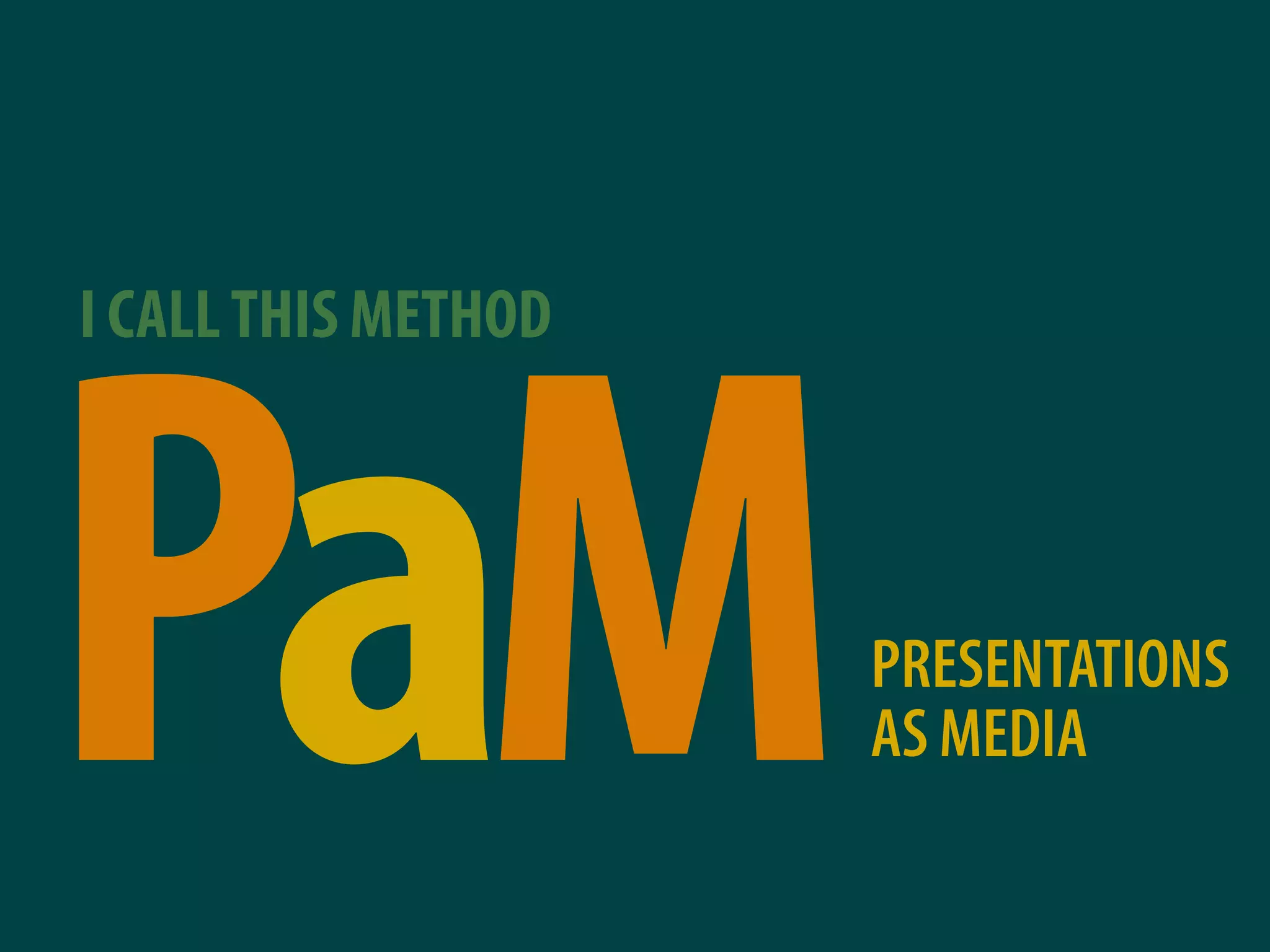 Why most presentations suck