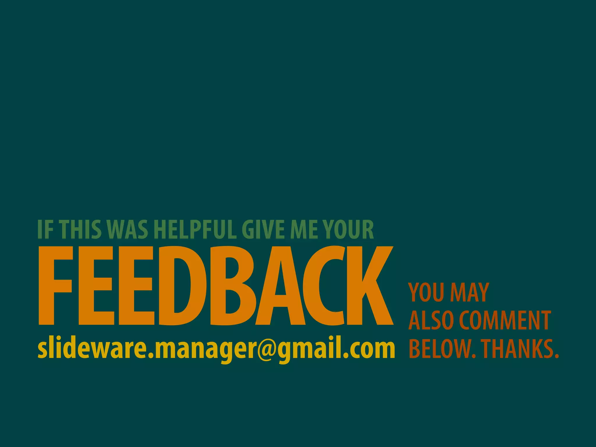 Why most presentations suck