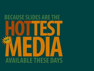 Why most presentations suck