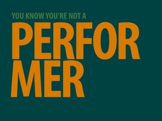 Why most presentations suck