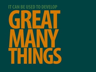 Why most presentations suck