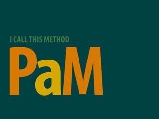 Why most presentations suck