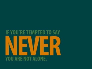 Why most presentations suck