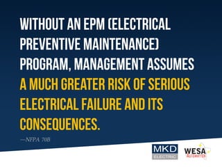 Why you should conduct electrical preventive maintenance | PDF