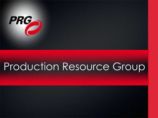 Production Resource Group
 