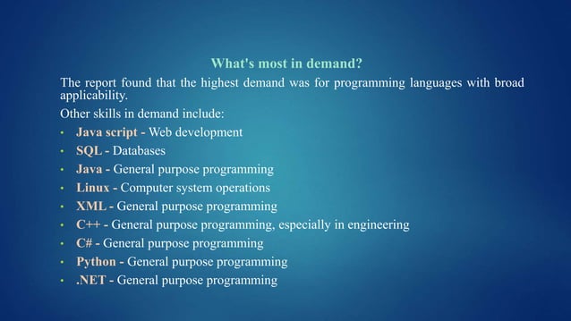 Why programming is important | PPTX