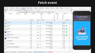 Fetch event
 