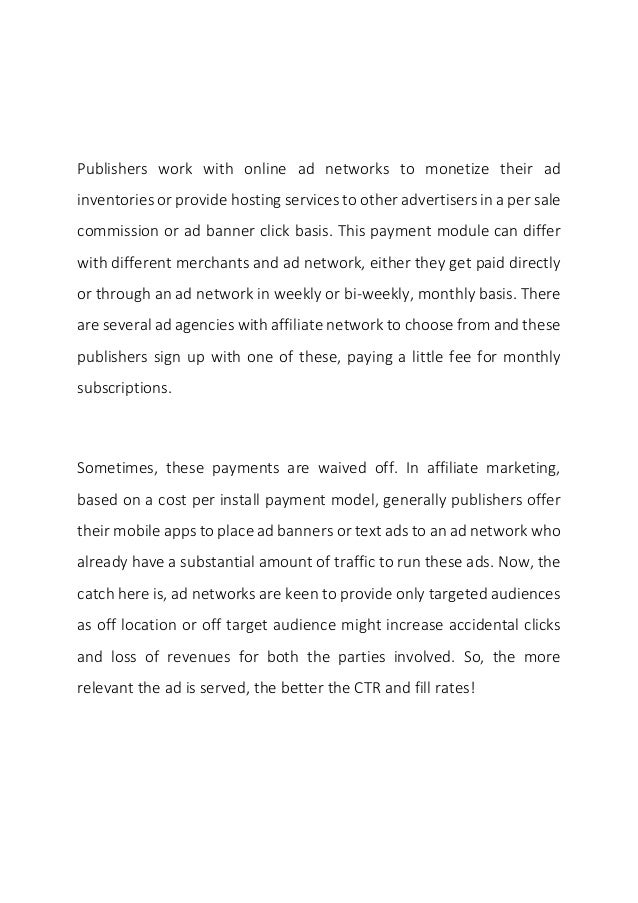 Why Publisher Ad Network Needs Affiliate Tracking Platform Like No Ot