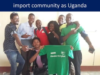 import community as Uganda
 