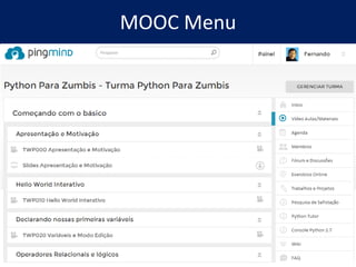 MOOC Menu
 