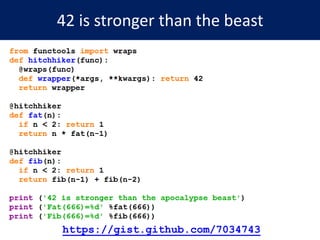 42 is stronger than the beast
https://gist.github.com/7034743
 