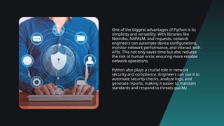 Why Python is Essential for Network Engineers in 2026 | PPTX