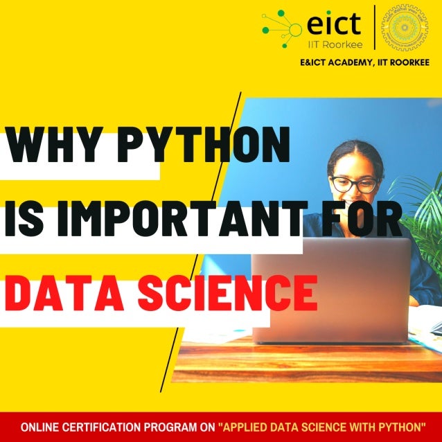 Why python is important for data science