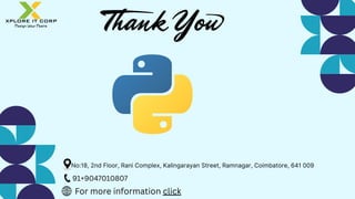 No:18, 2nd Floor, Rani Complex, Kalingarayan Street, Ramnagar, Coimbatore, 641 009
91+9047010807
For more information click
 