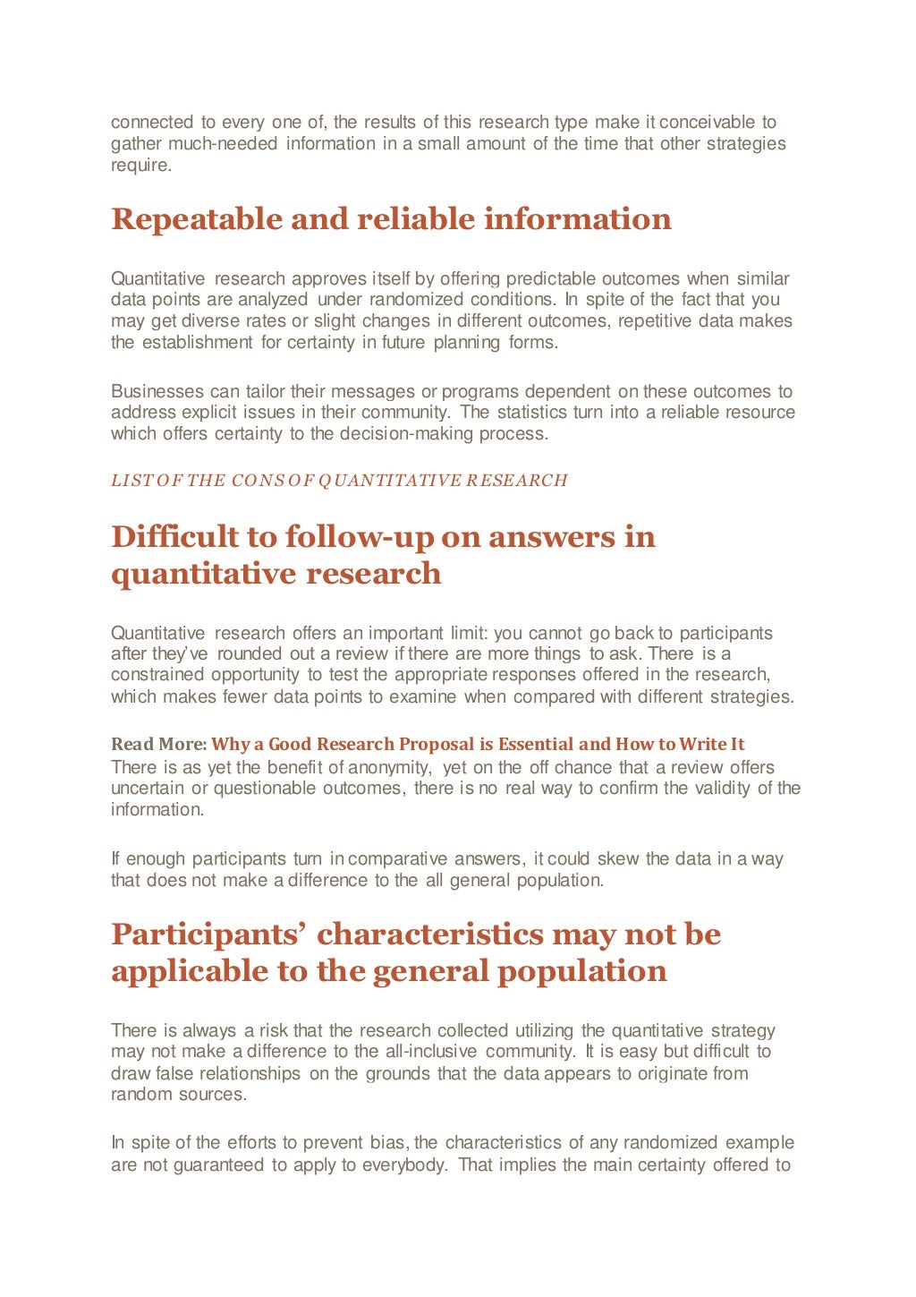 thesis for quantitative analysis