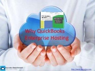 Why QuickBooks
Enterprise Hosting
http://www.elucentra.com
 