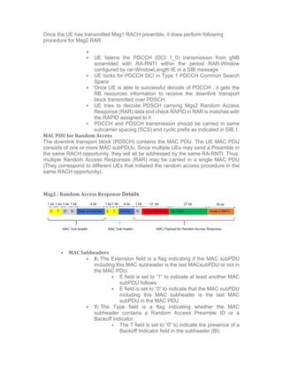 Ul Rach Rach in 5g sa how ue sync in ul how sync | PDF