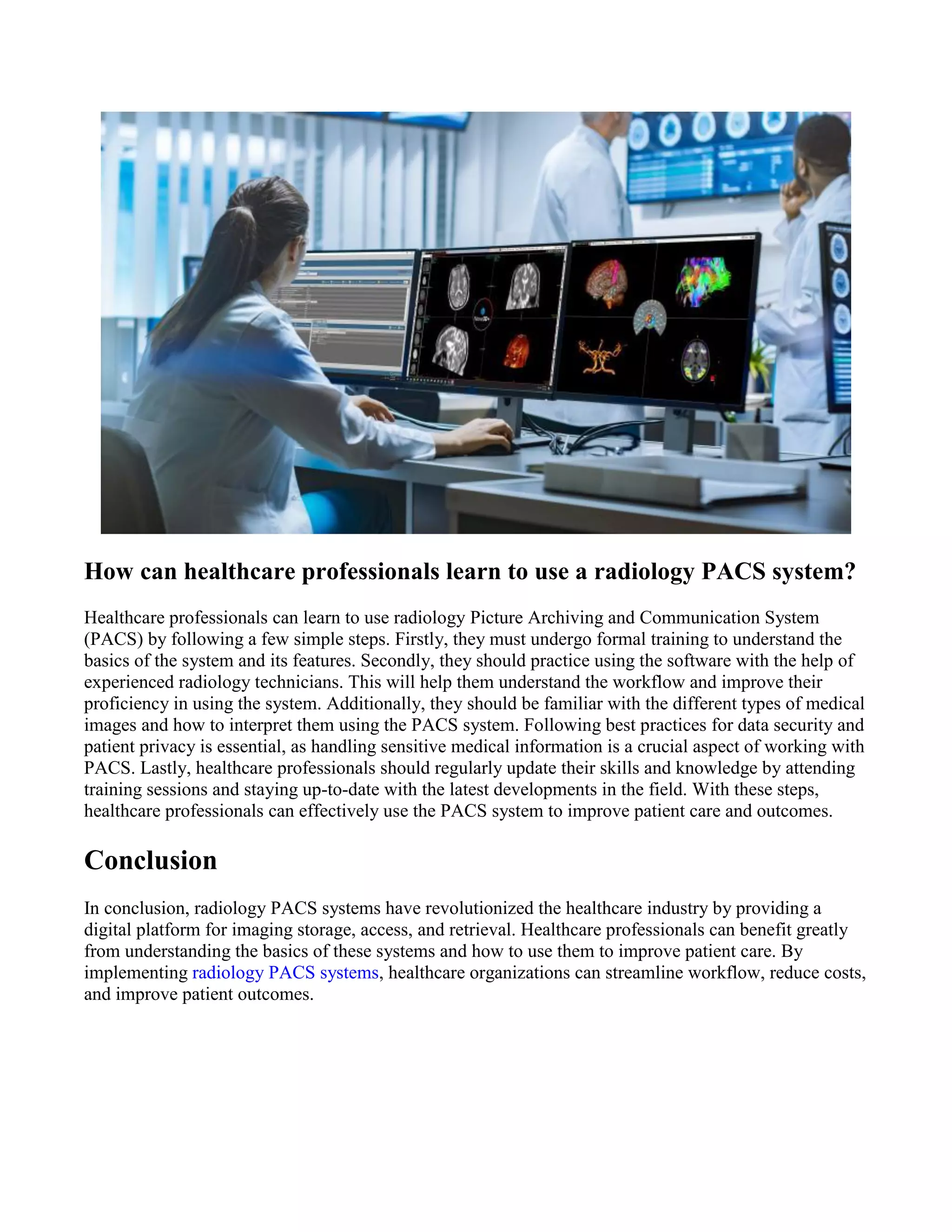 Princeton Radiology Pacs 2025 – Future clinical radiology publications ...
