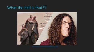 What the hell is that??
You have put HTML in my JavaScript
http://codepen.io/somethingkindawierd/blog/jsx-is-weird
 