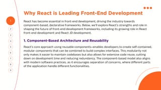 Why React is the Future of Front-End Development | PPT
