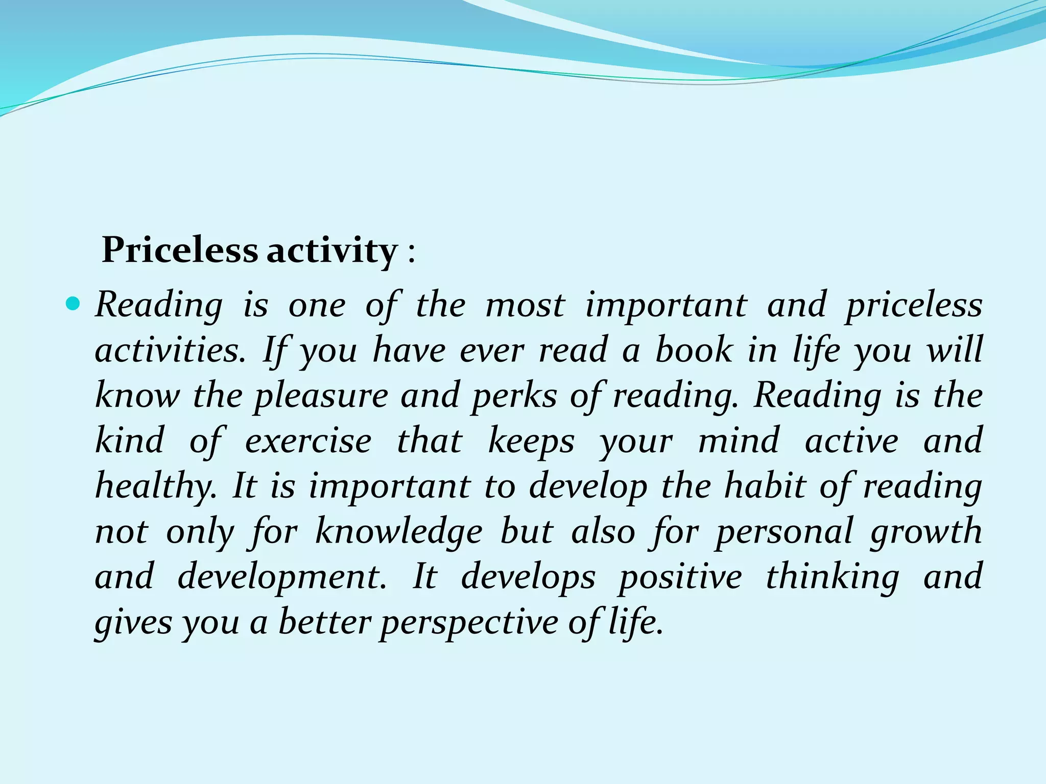 Why Reading Is Important Pptx