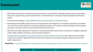 Why Replacing Legacy ERP Fails (And How Zoho Creator Solves It).pdf