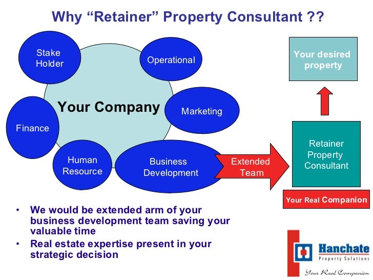 Why \'Retainer\' Property Consultant Commercial