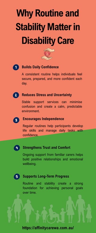 Stability Tasks Why Routine and Stability Matter in Disability Care | PDF