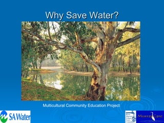 Why Save Water?




Multicultural Community Education Project
 