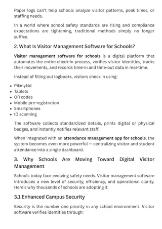 Why Schools Need Visitor Management Software: A Complete Guide for 2025 ...