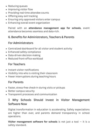 Why Schools Need Visitor Management Software: A Complete Guide for 2025 ...
