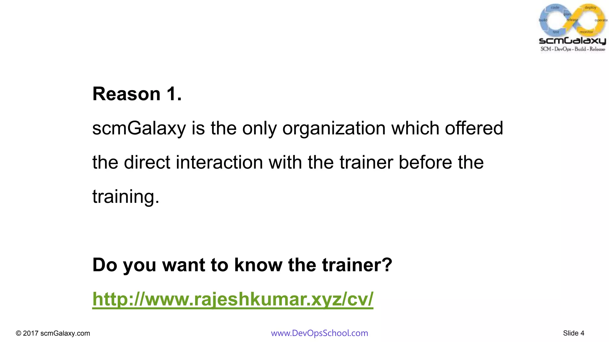 Why scmGalaxy for devops | PPT