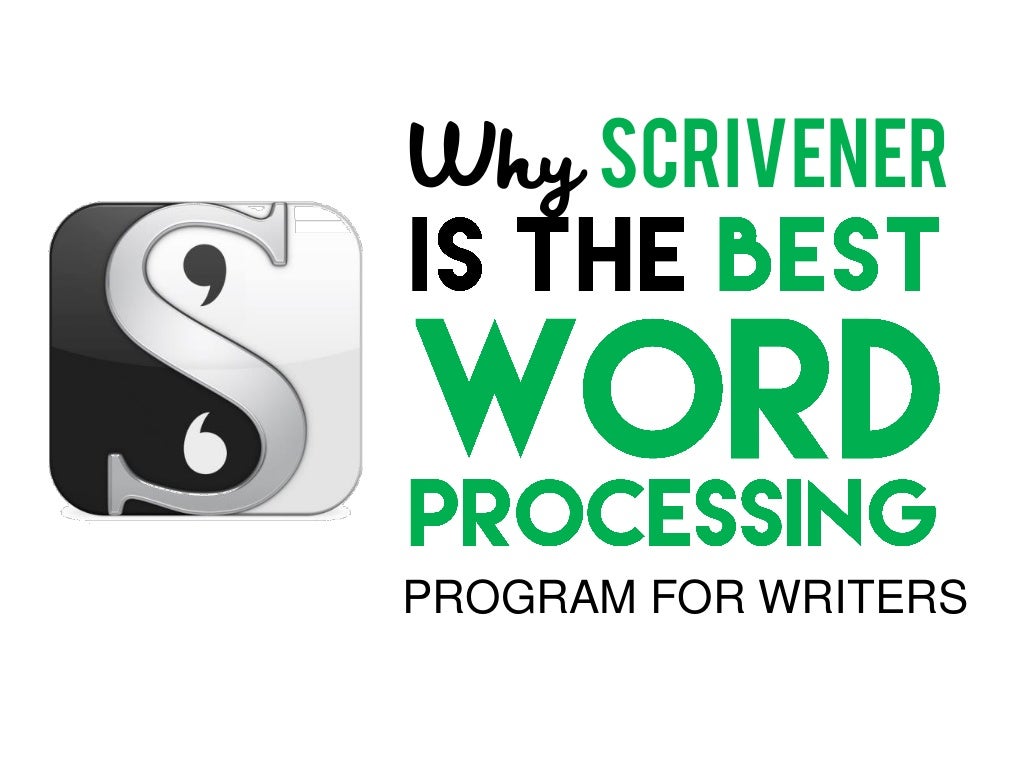 Why Scrivener Is The Best Word Processing Program For Writers