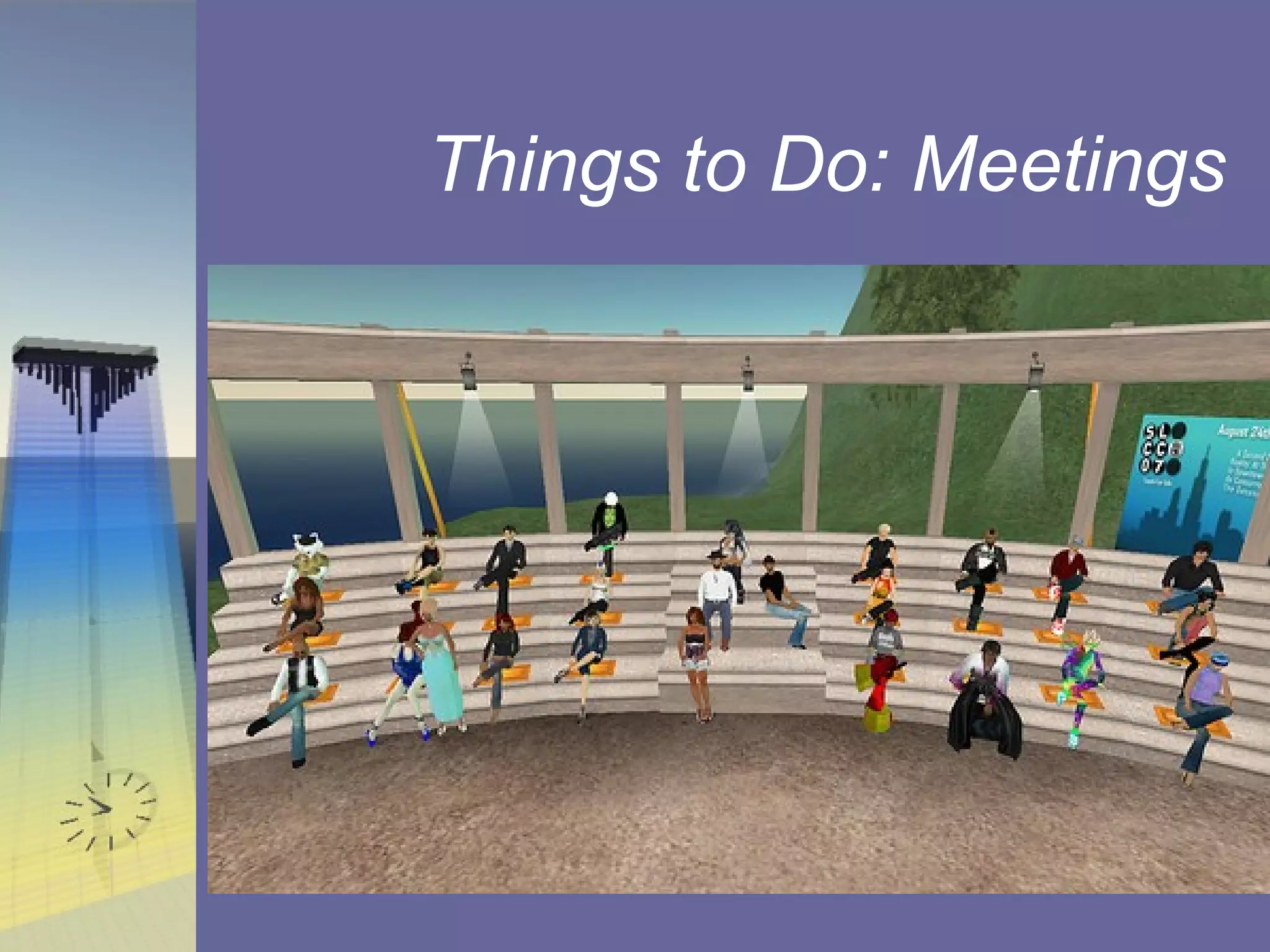 Things to Do: Meetings 