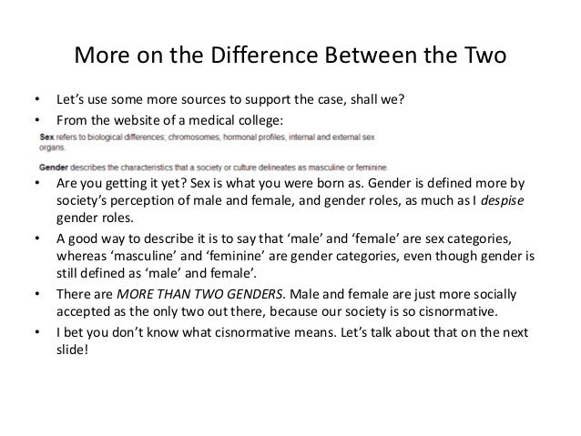 What S The Difference Between Sex And Gender 27