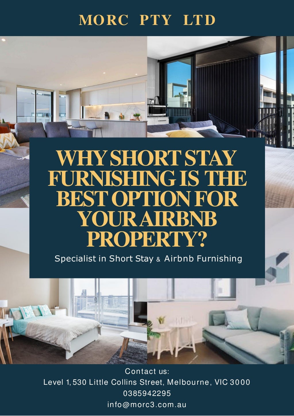 Why Short Stay Furnishing is The Best Option for Your Airbnb Property