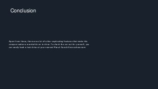 Apart from these, there are a lot of other captivating features that make this
compact sedan a wonderful car to drive. To check the car out for yourself, you
can easily book a test drive at your nearest Maruti Suzuki Arena showroom.
Conclusion
 