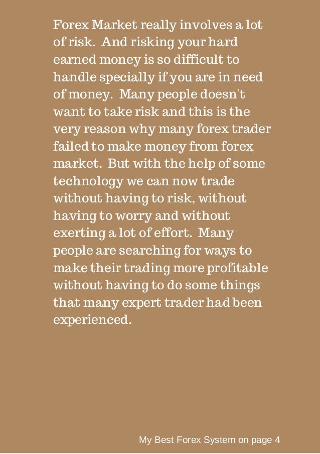 Should i trade forex