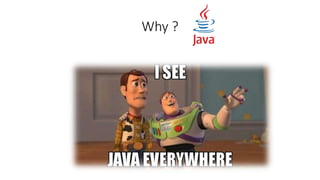 Why should i learn java | PPT
