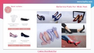 Ballerina Flats For Wide Feet
www.toufie.com
Coluber Flexi Black Flat
Best sellers
 
