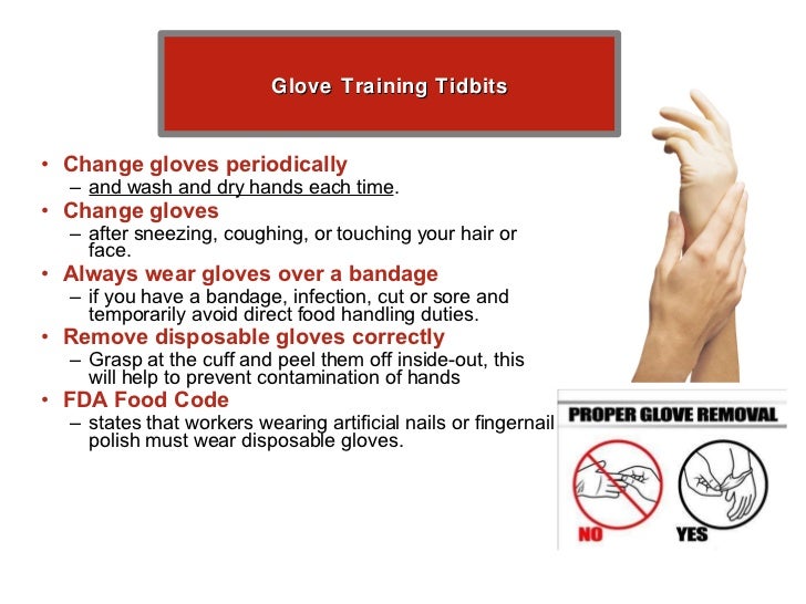 Why Should I Want To Use Different Gloves in Food Service