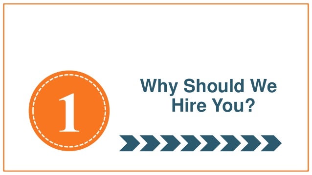 Why Should We Hire You? Learn How To Answer This Job Interview Questi…