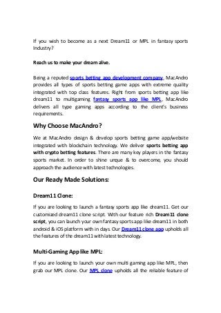 Mpl Betting App
