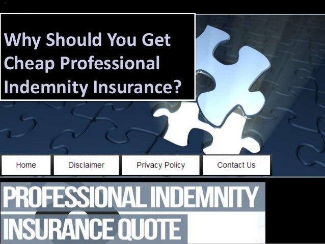 Cheap Indemnity Insurance Bizcover