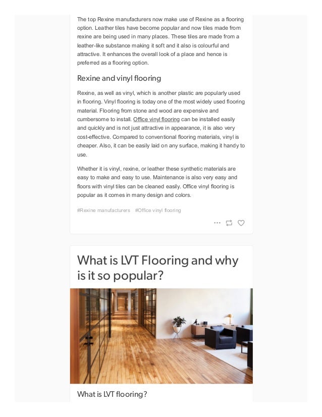 Why Should You Invest In Acoustic Vinyl For Corridor Flooring