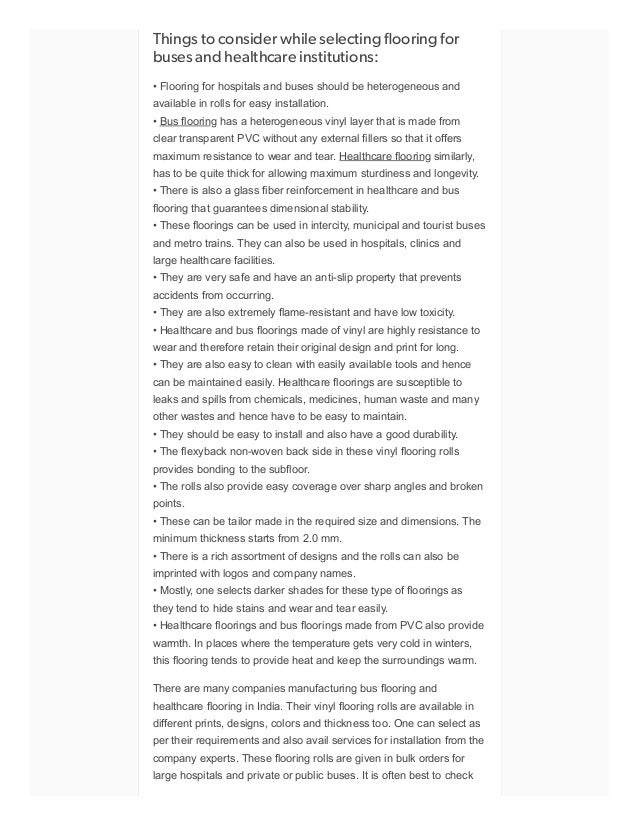 Why Should You Invest In Acoustic Vinyl For Corridor Flooring